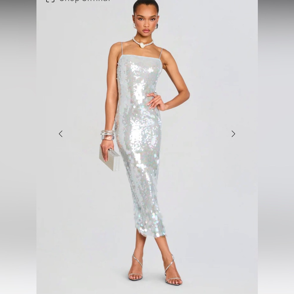 RETROFETE ALANA SEQUIN DRESS